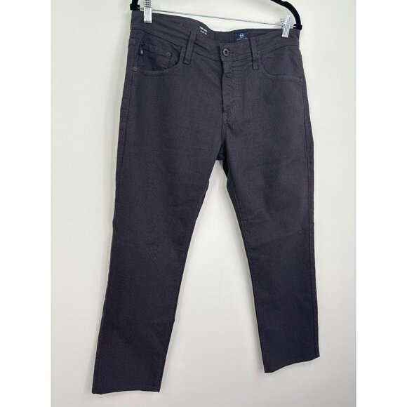 AG Adriano Goldschmied The Tellis Modern Slim Pant Bluish Gray 33X28 - Picture 2 of 5